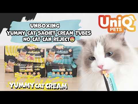 Uniq PETS Cat Wet Yummy Cream Chicken Sachet 15g