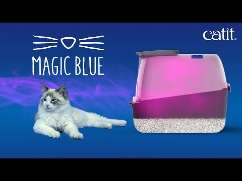 Catit Jumbo Hooded Litter Box With Airsift Filter System