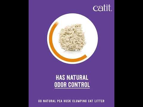 Catit Go Natural Pea Husk Clumping Cat Litter 14L