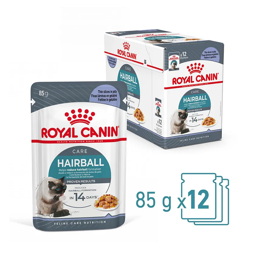 Royal Canin Hairball Care Pouch in Jelly