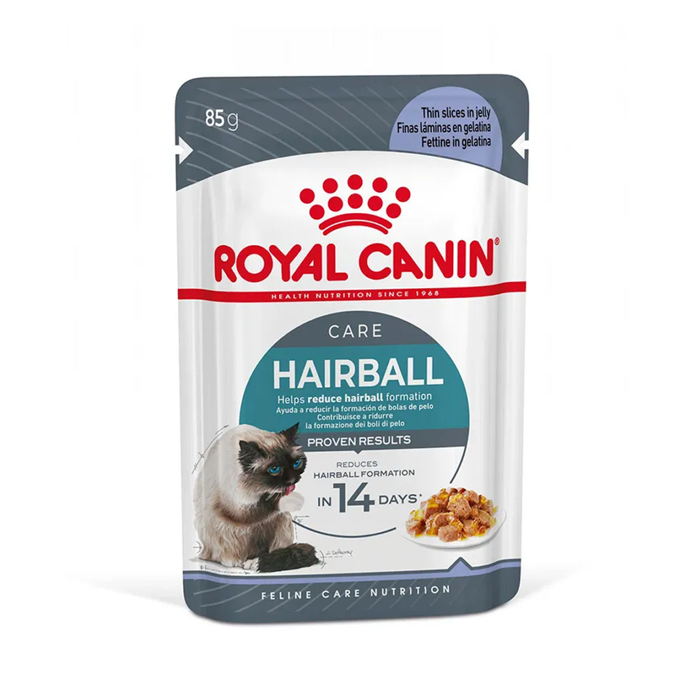 Royal Canin Hairball Care Pouch in Jelly