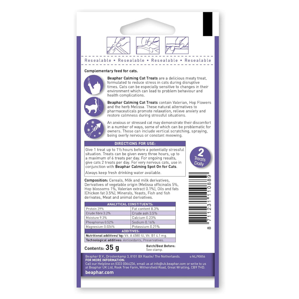 Beaphar Calming Cat Treats 35g