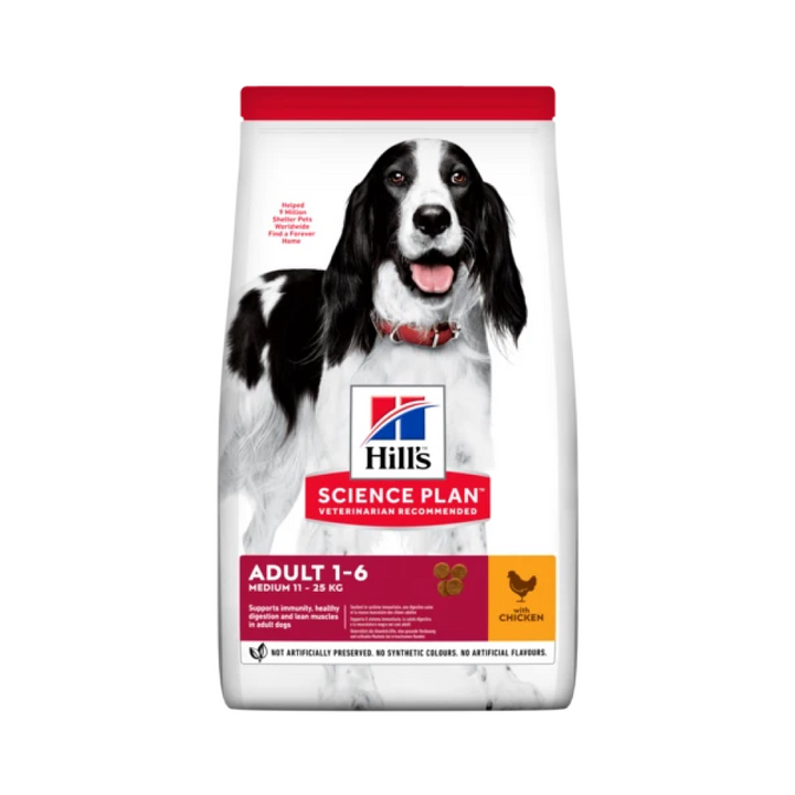 Hill's Science Plan Medium Adult Dog Chicken 2.5kg