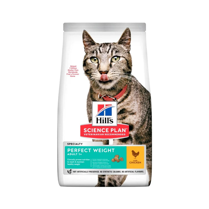 Hill's Science Plan Perfect Weight Adult Cat Chicken 1.5kg