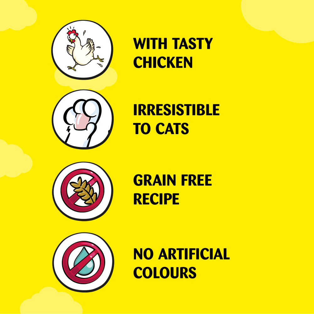 Dreamies Meaty Sticks With Tasty Chicken 30g (6 X 5g)