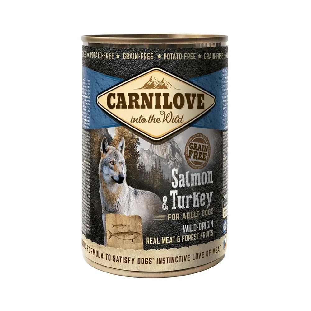 CARNILOVE Tin Salmon & Turkey 400g